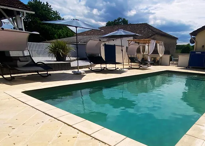 Piscine, Jacuzzi 2p Monflanquin Savignac-sur-Leyze